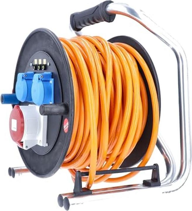 Produktbild As - Schwabe Hartgummi CEE Kabeltrommel (30 m, 2.50 mm²)