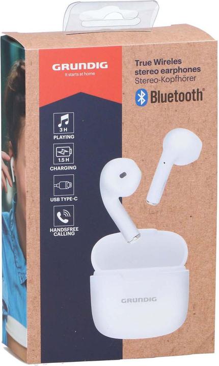 Image du produit Grundig Écouteurs TWS (Pas de réduction du bruit, 3 h, Sans fil)