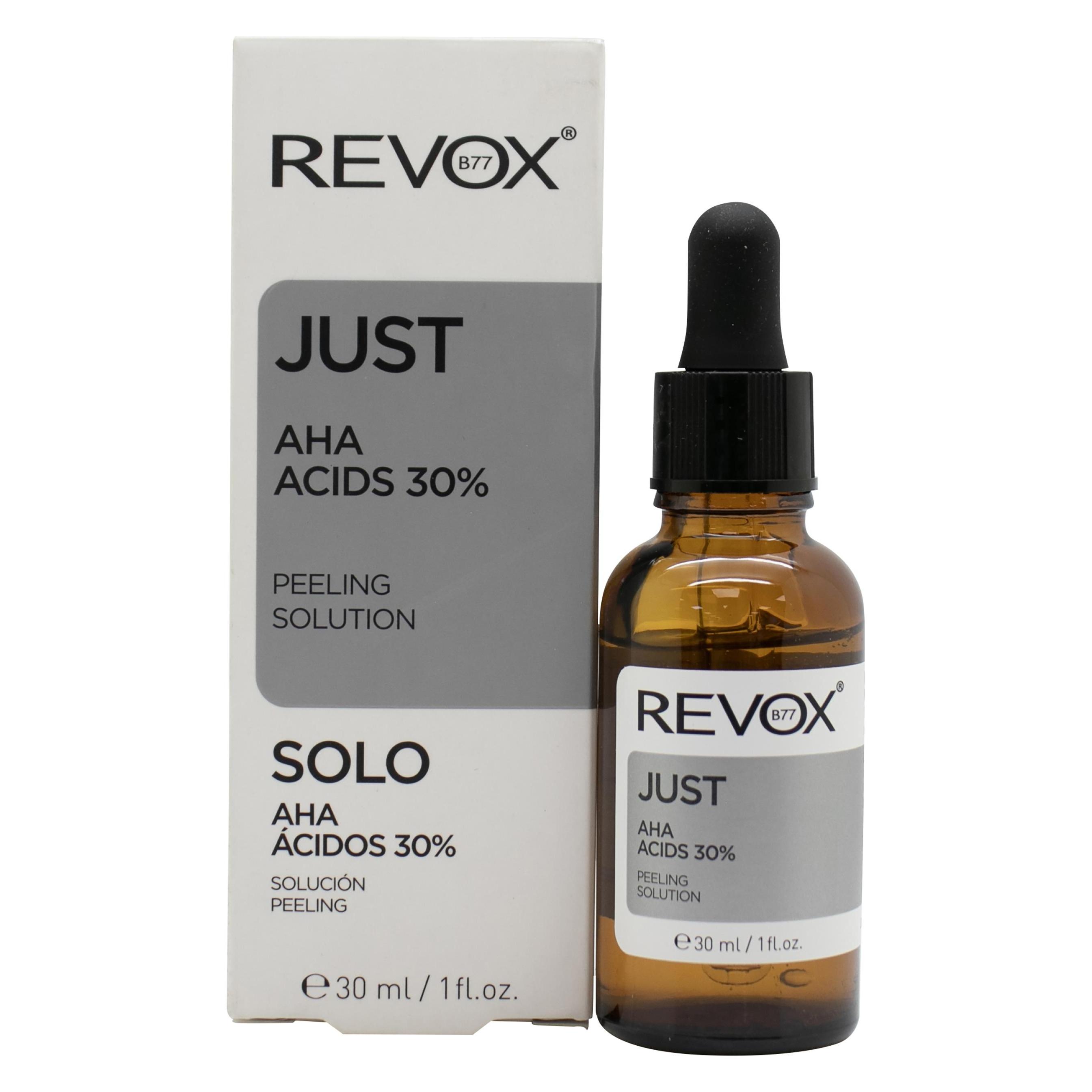 Revoxb77, Reiniging Van Het Gezicht, Gewoon Aha Acids 30%. (Reinigende Scrub, 30 ml)