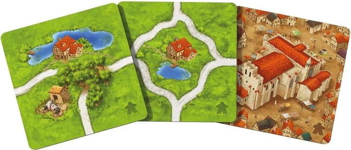 Produktbild Hans im Glück Carcassonne - Wirtshäuser und Kathedralen (Deutsch, 2 - 6 Spieler)
