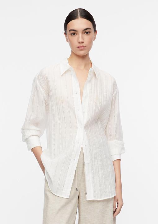 Immagine prodotto Comma Grafisch strukturierte federleichte Lyocell-Bluse (42)