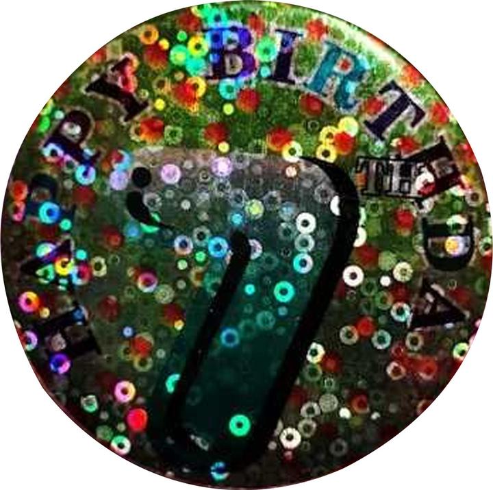 Produktbild Generic Giant PartyButton 7. Geburtstag