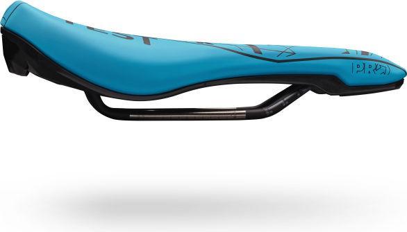 Actual product image PRO Bike Gear Test saddle MSU 1.3 E-MTB, blue, stainless steel frame, 142mm