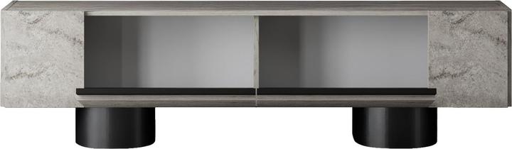 Actual product image Skye Decor Bohem Black TV Stand (180 x 30 x 50 cm)