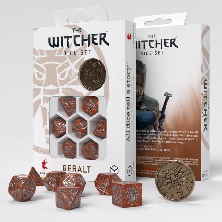 Immagine prodotto Q Workshop Dadi The Witcher - Geralt: The Monster Slayer (7)
