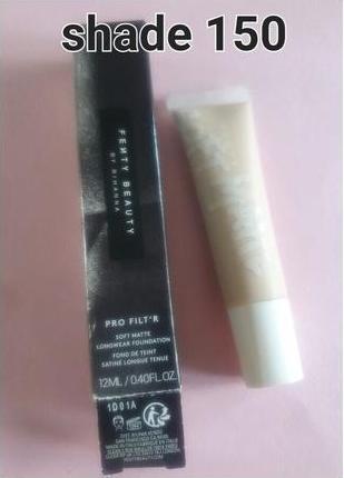 Actual product image Fenty Beauty By Rihanna Pro Filt'r Soft Matte Longwear Foundation 12ml (150)