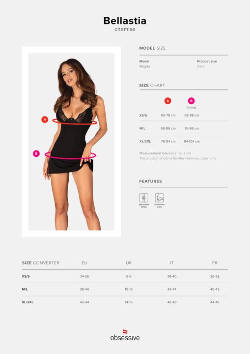 Produktbild Obsessive Bellastia (XS, S)