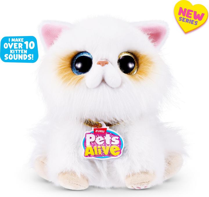 Actual product image Zuru Pets Alive - Smitten Kittens S2, sort. (20.50 cm)