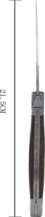 Immagine prodotto Laguiole Coltello Pieghevole Damasco Pakka