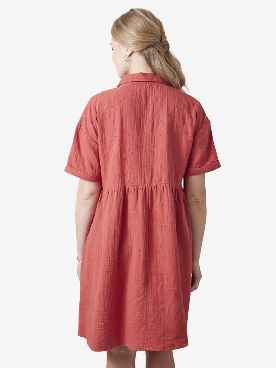 Actual product image Vertbaudet Hemdblusenkleid für Schwangerschaft und Stillzeit (34)