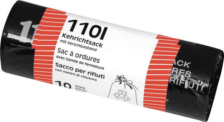 Produktbild Flexiplast Kehrichtsack (10x, 110 l)
