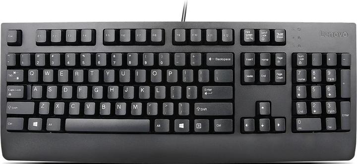 Produktbild Lenovo Dt kyb USB Trdtnl Kb Bk Swe (Eng. Int., Kabelgebunden)