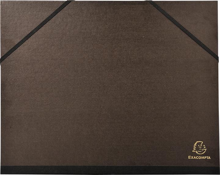 Image du produit Exacompta Porte-documents en carton noir (A4, 1x)