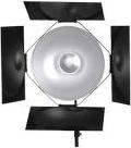 Actual product image Walimex Barn doors for Beauty Dish Ø50cm (Beauty dish, 92 cm)