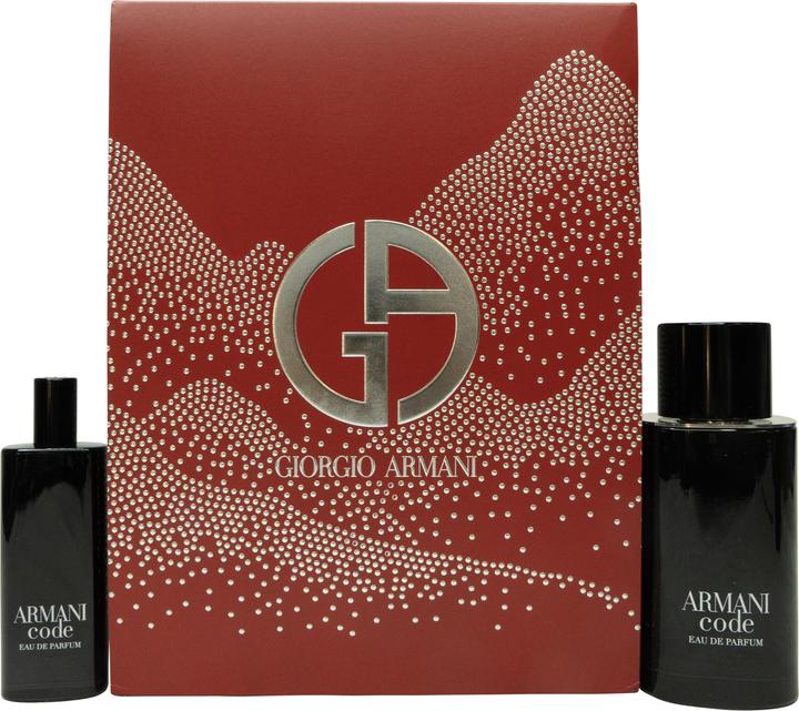 Productafbeelding Giorgio Armani Code Eau De Parfum Geschenkset 75ml EDP en 15ml (Parfum set)