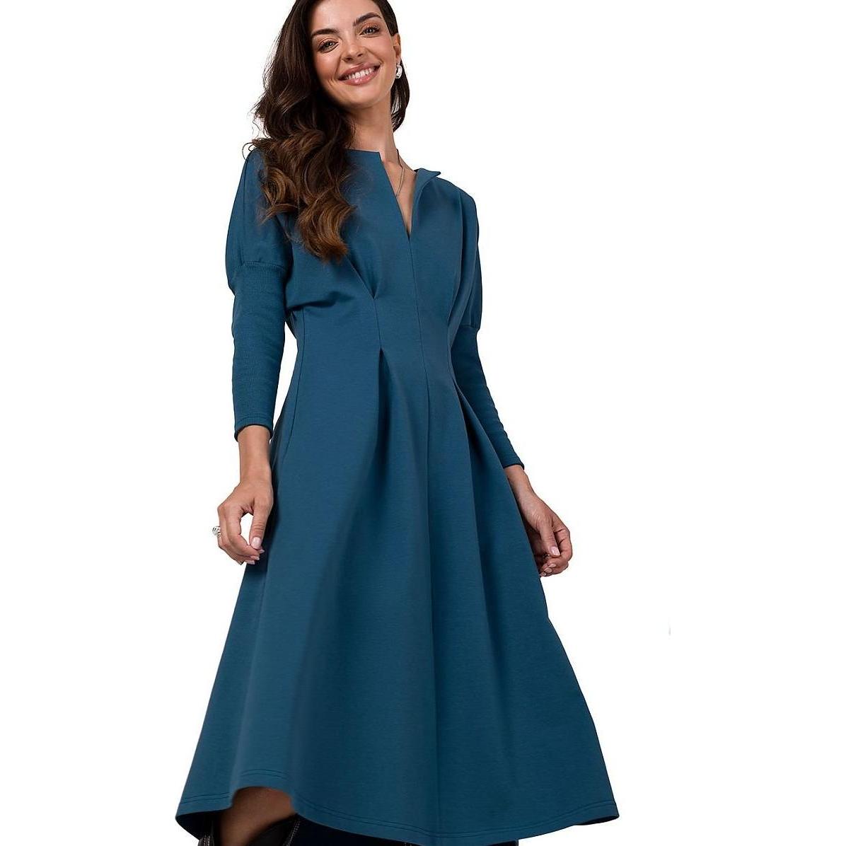 Be Wear, Kleider, Alltagskleid, Blau, (M)
