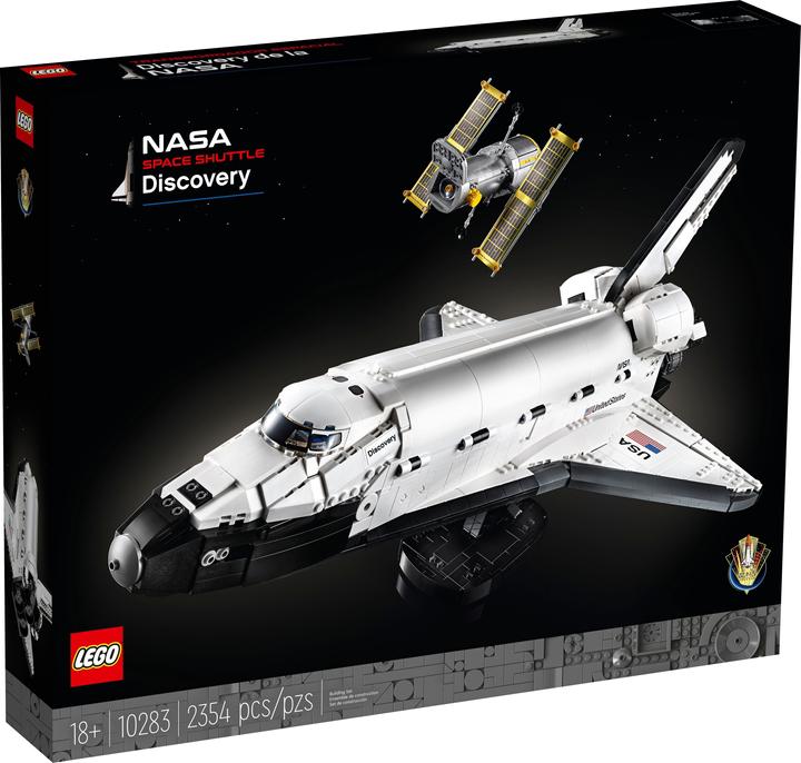 Actual product image LEGO NASA space shuttle "Discovery" (10283, LEGO Icons)