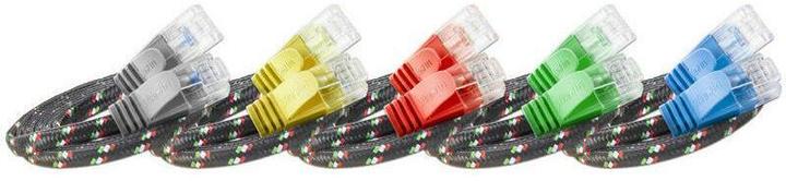 Produktbild Wirewin Slim Toughkabel: UTP, 0.5m, gelb (UTP, CAT6, 0.50 m)