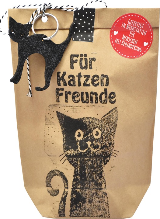Image du produit Wunderle Cadeau sac à merveilles chats amis (Pochette cadeau, 1 x)