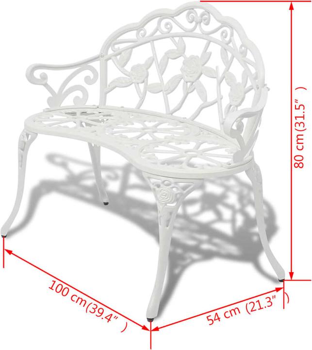 Actual product image vidaXL Gartenbank