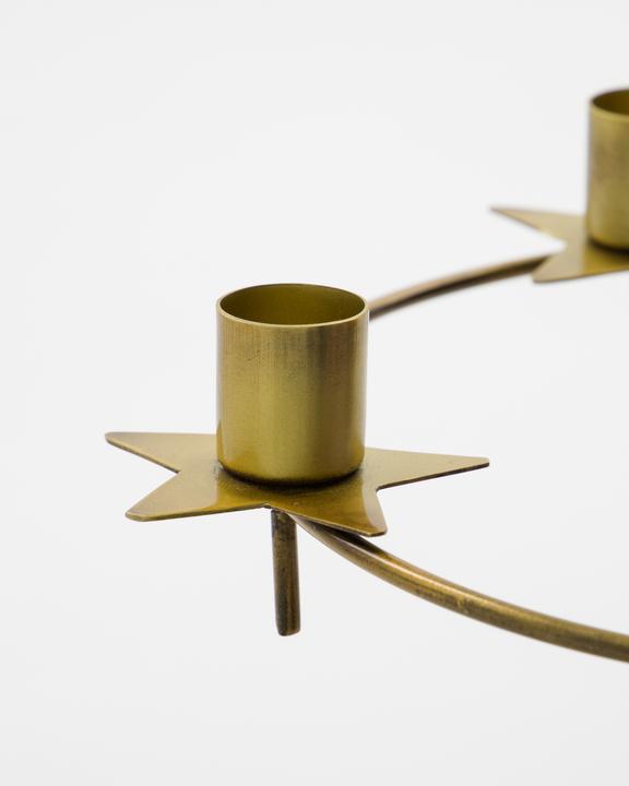 Produktbild House Doctor Candle holder, HDStage, Antique brass finish