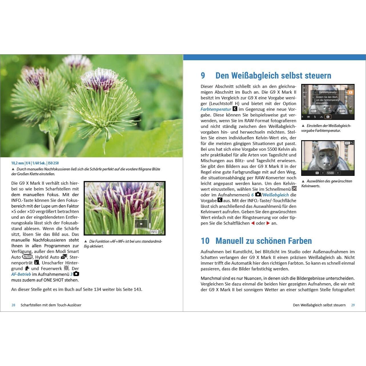 Thumbnail - Canon PowerShot G9X / G9 X Mark II - Für bessere Fotos von Anfang an!, Sachbücher von Christian Sänger, Kyra Sänger