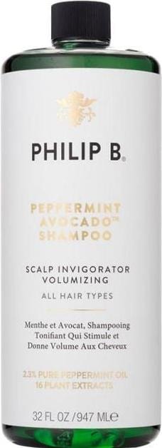 Philip B. Peppermint & Avocado Volumizing & Clarifying Shampoo 947 ml (947 ml, Flüssiges Shampoo)