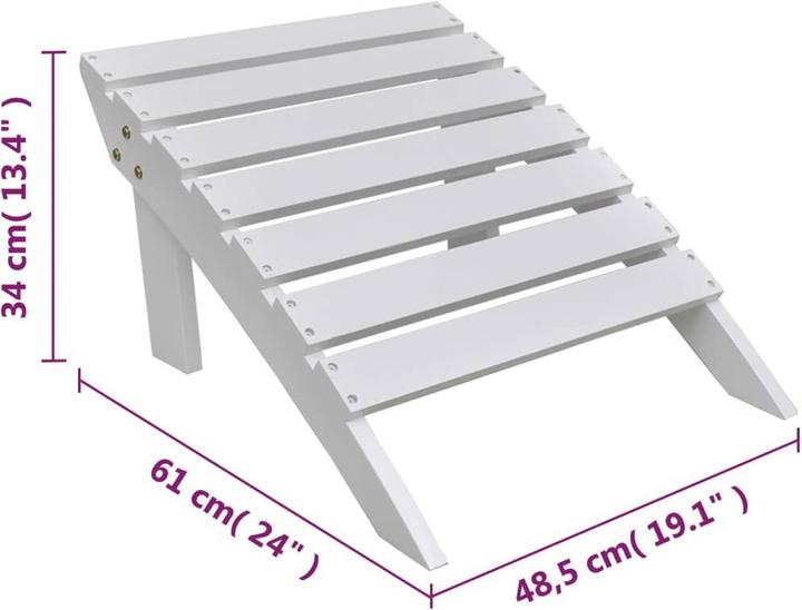 Actual product image vidaXL Gartenstuhl