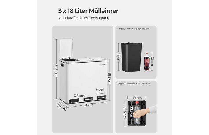 Immagine prodotto Songmics Rubbi (54 l)