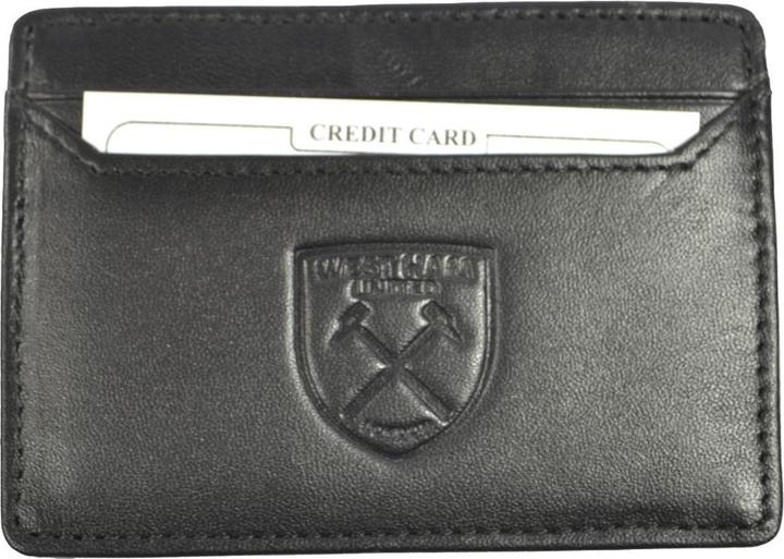 Actual product image West Ham United FC Leather Money Clip Wallet