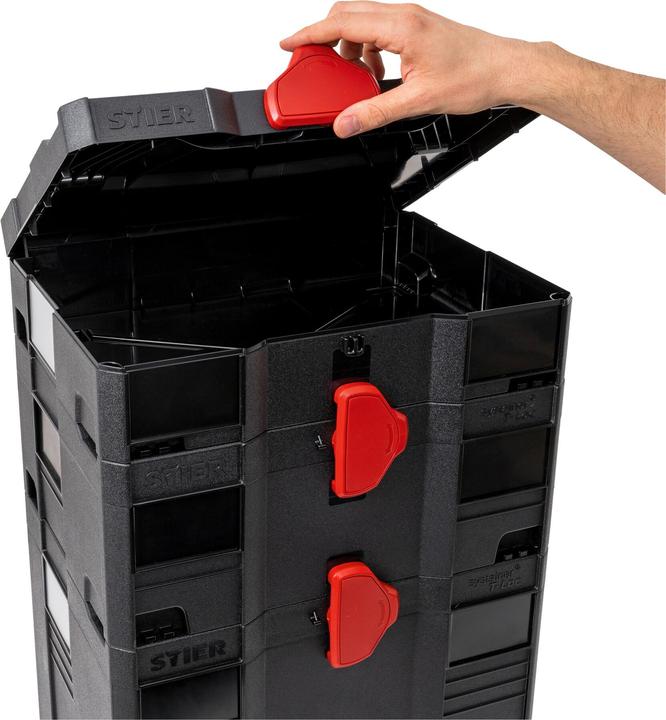 Produktbild Stier Systainer V T-LOC BLACK-Edition (1 Teil)