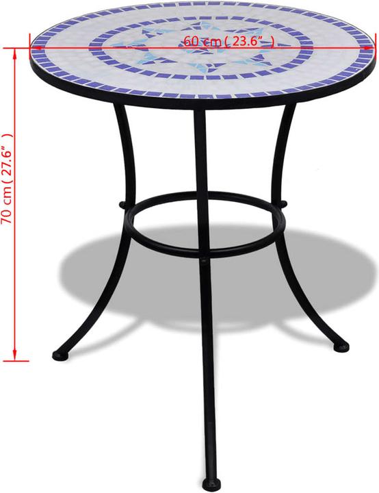Produktbild vidaXL Tisch (60 x 70 cm)