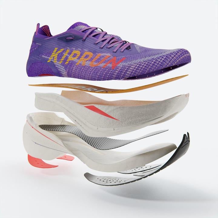 Produktbild Kiprun Men's Running Shoes with Carbon Plate-KIPRUN KD900X LD+ Purple (47)