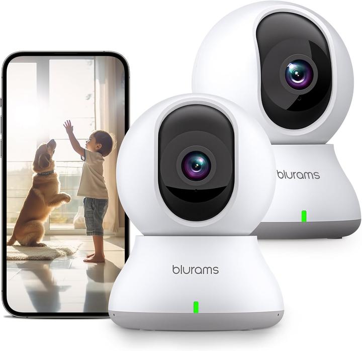 Image du produit Blurams Haustierkamera 2K mit 360° Schwenkfunktion (2 Stück)