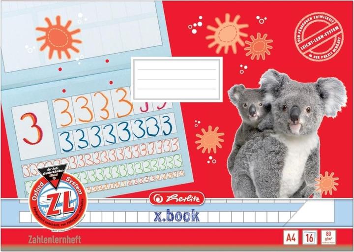Produktbild Herlitz Zahlenlernhef (A4, Speziallineatur, Kein Einband)