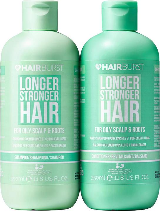 Immagine prodotto Hairburst Hair Burst Shampoo & Conditioner Set for Oily Hair Deep Cleansing and Purifying (Set per la cura dei capelli)