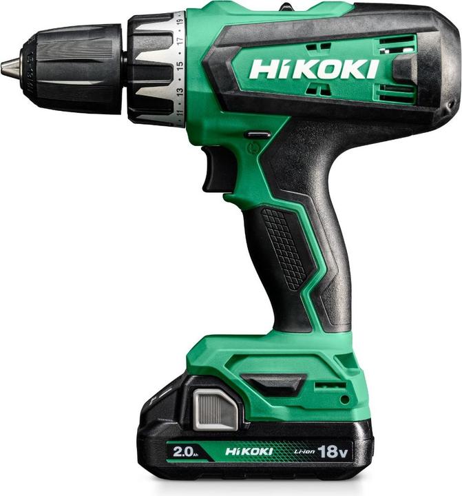 Produktbild Hikoki HAMMER DRILL 18V 55Nm 2x2.0Ah DV18DFWQZ (Schlagbohrschrauber)