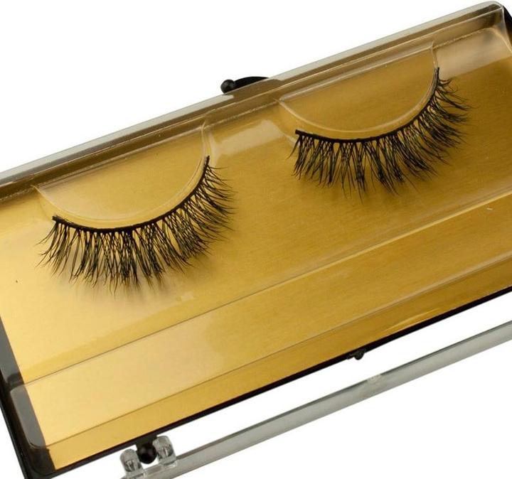 Actual product image JTI Luxurious false eyelashes made from mink fur - #007 (Artificial eyelashes)