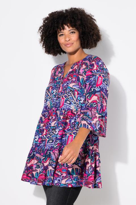 Immagine prodotto Angel of Style Tunika, Animal-Patchprint, 3/4-Ärmel, Volants (48)