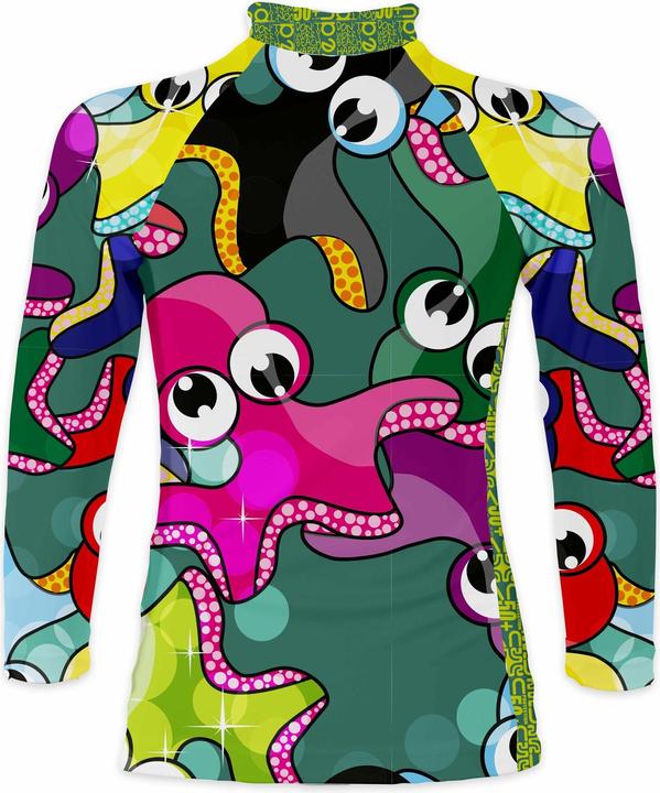 Image du produit Uvea Maillot de bain UV enfant bras Biarritz la mer monte (68, 74)