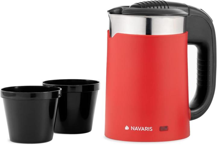 Actual product image Navaris Reisewasserkocher mit Trinkbechern (0.50 l)