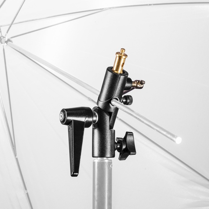 Image du produit Walimex Porte-parapluie inclinable avec fixation à tourillon (À monter)