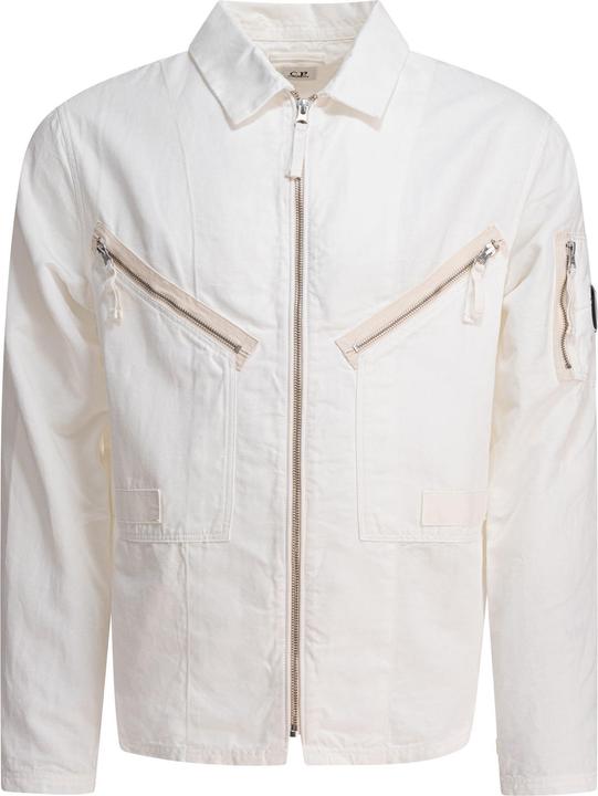 Produktbild C.P. Company Cotton and linen overshirt (S)