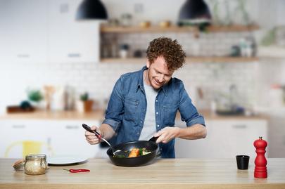 Immagine prodotto Tefal G2550802 (32 cm, Padella per friggere, Alluminio pressofuso)