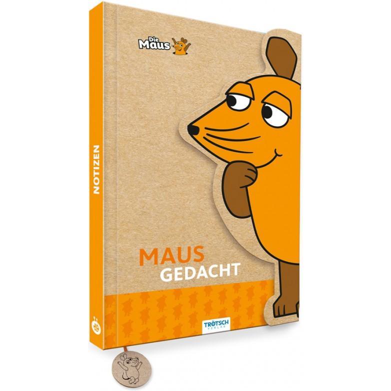 Trötsch , Quaderni + Bloc Notes, Il Taccuino Del Mouse Con L'aletta M (Punteggiato)