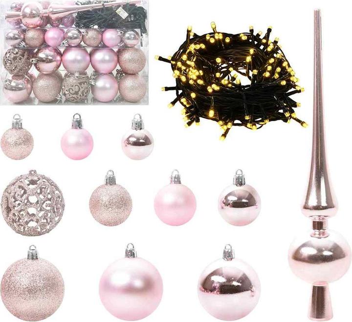 vidaXL Weihnachtsornamente (61x)