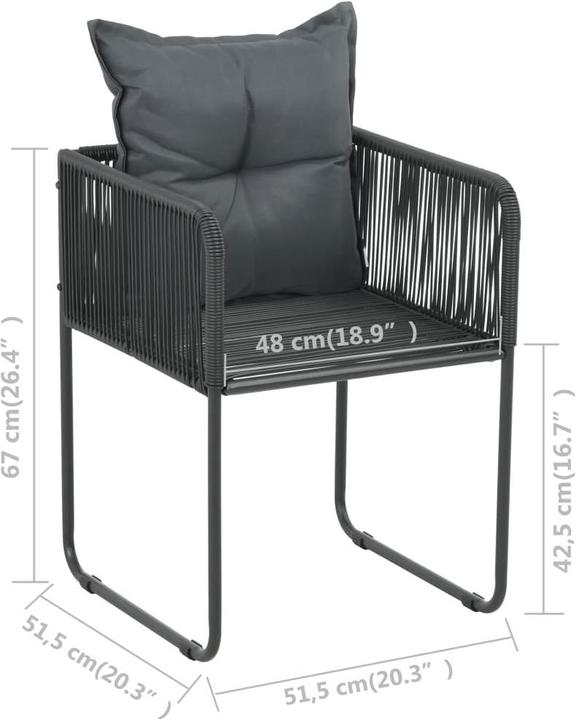 Produktbild vidaXL Gartenstuhl