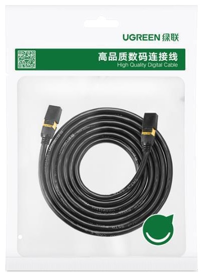 Actual product image Ugreen Ethernet RJ45 flat network cable Cat.7 STP 15m (STP, CAT7, 15 m)