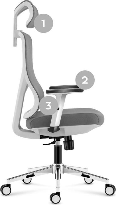 Productafbeelding Mark Adler Fotel biurowy MA-Manager 3.3 WHITE