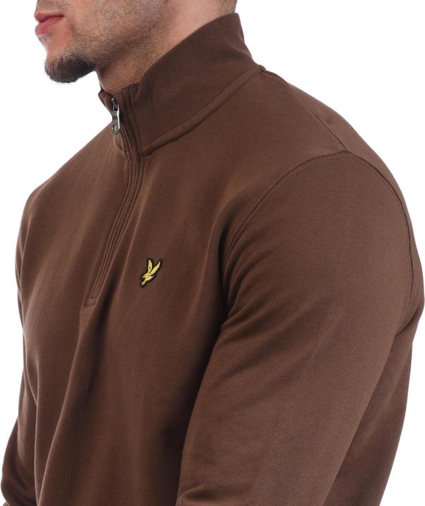 Produktbild Lyle and Scott mit kurzem Reissverschluss Sweatshirt Loopback (S)